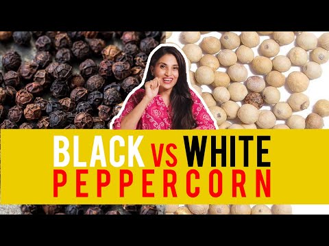 What is the difference between Black Pepper and White Pepper? “Spices” by Sapna Anand X Hexa Food
