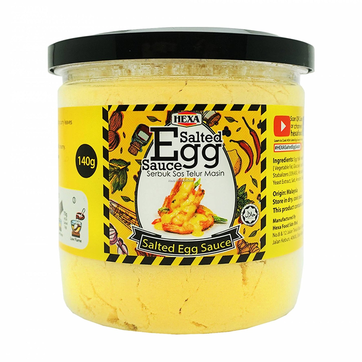 HEXA Salted Egg Sauce Powder Premix 140gm*12