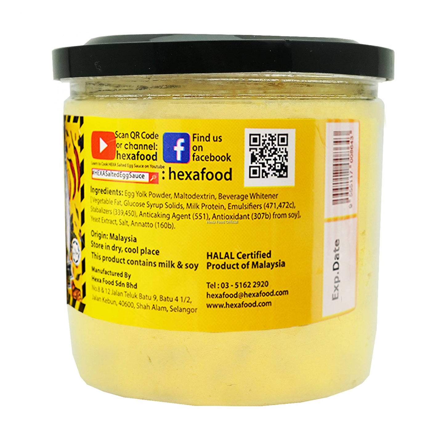 HEXA Salted Egg Sauce Powder Premix 140gm*12