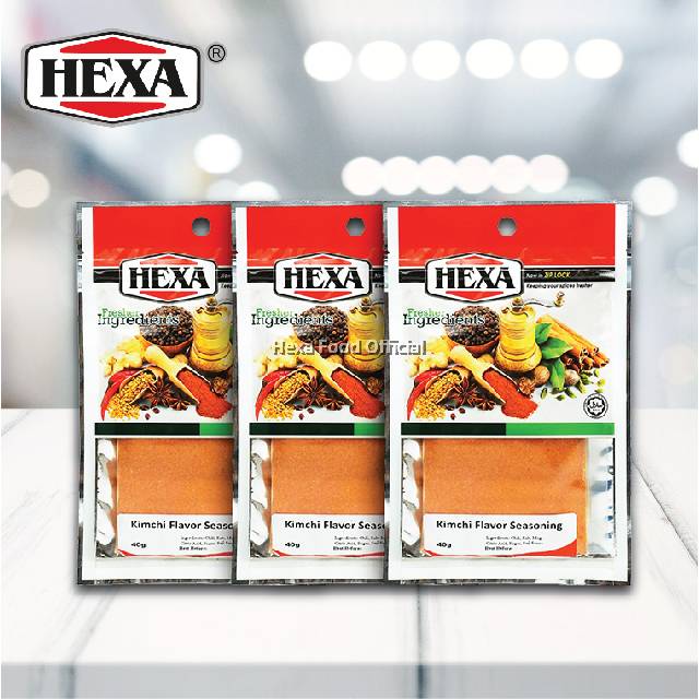 HEXA HALAL Kimchi Flavor Seasoning 40gm*3
