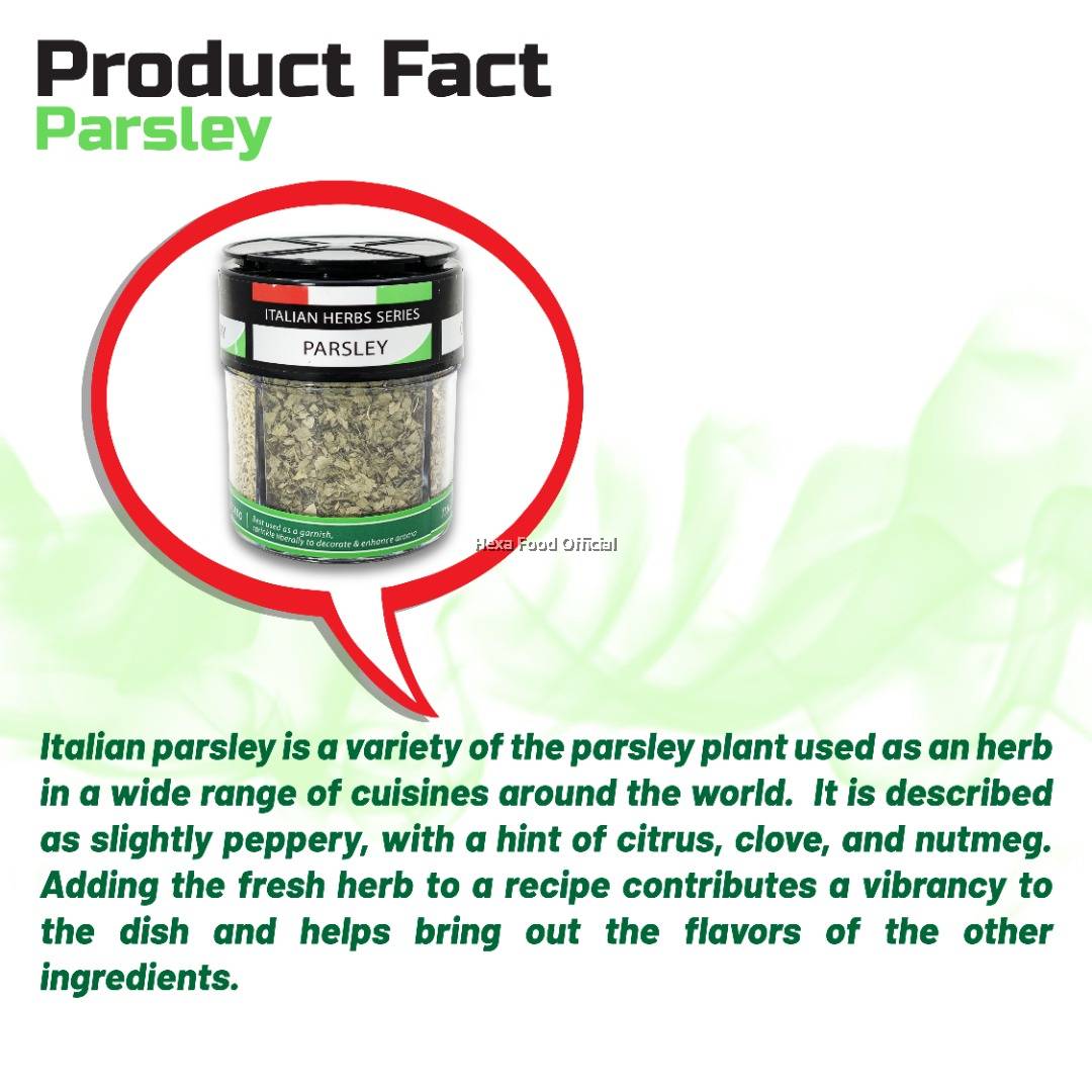 HEXA HALAL Italian 4In1 Herbs Series (24gm) Oregano / Parsley / Rosemary / Basil
